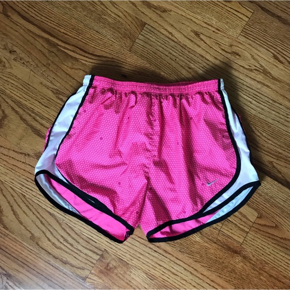 Nike Pants - Nike Pink/Black Dri-Fit Shorts